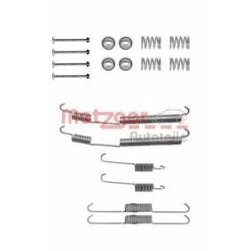 Comprar Juego de accesorios, zapatas de freno de METZGER 105-0753 a bajo precio de 11,74 €