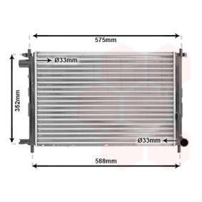 Achetez des Radiateur de chez VAN WEZEL en ligne pour Courier Pick-up (J3, J5) à prix modérés