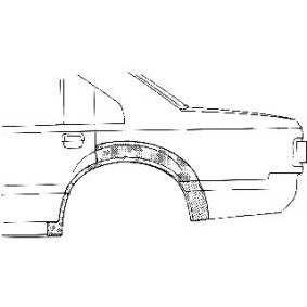 Radlauf für SUBARU von VAN WEZEL