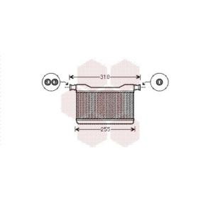 Wärmetauscher, Innenraumheizung 06006382 von VAN WEZEL günstig für 115,58 € online kaufen