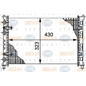 Köp Kylare av HELLA 8MK 376 712-084 till det låga priset 552,68 kr