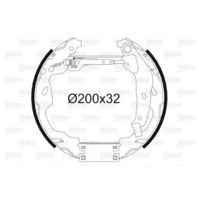 Bremsensatz, Trommelbremse 554848 von VALEO günstig für 115,05 € online kaufen