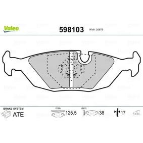 Bremsbeläge 598103 von VALEO günstig für 29,90 € online kaufen