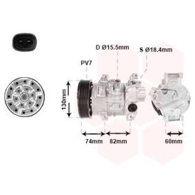 Achetez des Compresseur de climatisation VAN WEZEL 5300K607 à prix pour 634,69 €