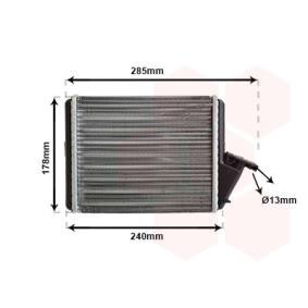 Compre Radiador de calefacción de VAN WEZEL online para C15 Caja / Chasis (VDPD) a precios moderados