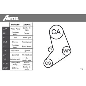 Kraftstoffpumpe für SUBARU von AIRTEX