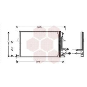 Compre Condensador de aire acondicionado de VAN WEZEL online para Mondeo Mk1 Familiar (BNP) a precios moderados