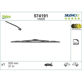 Scheibenwischer 574191 von VALEO günstig für 16,43 € online kaufen