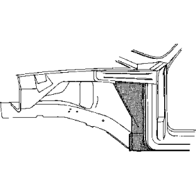 Compre Interior do guarda-lamas da VAN WEZEL 3727454 a um preço baixo por 23,27 €