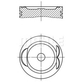Comprar Pistón de MAHLE ORIGINAL 6273303 a bajo precio de 83,28 €