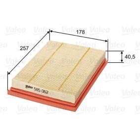 Køb Luftfilter af VALEO 585062 til den lave pris 129,35 DKK