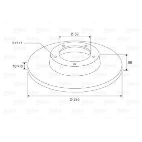 Bremsscheibe 186421 von VALEO günstig für 125,83 € online kaufen