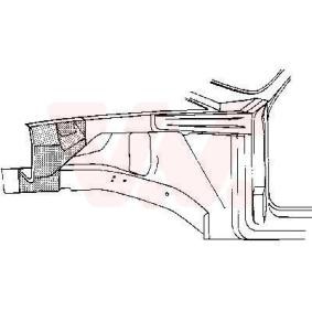 Compre Interior do guarda-lamas da VAN WEZEL 3727357 a um preço baixo por 18,66 €
