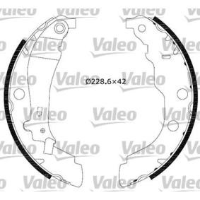 Bremsensatz, Trommelbremse 554636 von VALEO günstig für 185,77 € online kaufen