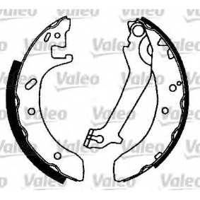 Bremsensatz, Trommelbremse 553737 von VALEO günstig für 107,65 € online kaufen