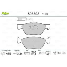 Bremsbeläge 598308 von VALEO günstig für 35,53 € online kaufen