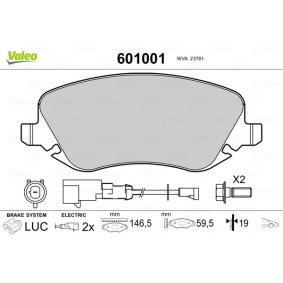 Bremsbeläge 601001 von VALEO günstig für 55,14 € online kaufen
