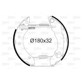 Bremsensatz, Trommelbremse 554686 von VALEO günstig für 118,04 € online kaufen