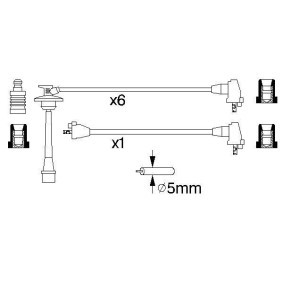 Zündleitungssatz 0 986 356 924 von BOSCH günstig für 224,89 € online kaufen