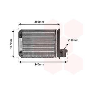 Compre Radiador da chaufage de VAN WEZEL online para 100 / Metro Hatchback (XP) a preços moderados