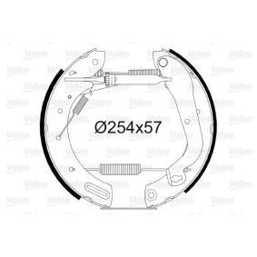 Bremsensatz, Trommelbremse 554808 von VALEO günstig für 164,02 € online kaufen
