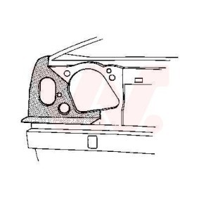 Compre Revestimento dianteiro da VAN WEZEL 3727264 a um preço baixo por 15,71 €