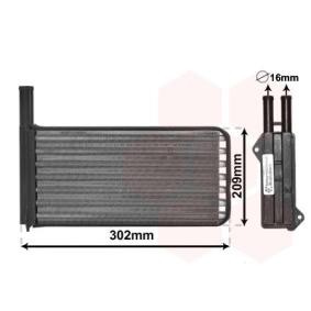 Compre Radiador da chaufage de VAN WEZEL online para Escort VI Hatchback (GAL, AAL, ABL) a preços moderados