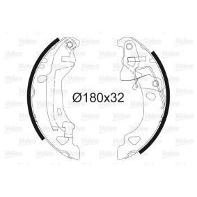 Bremsbackensatz 562582 von VALEO günstig für 25,67 € online kaufen