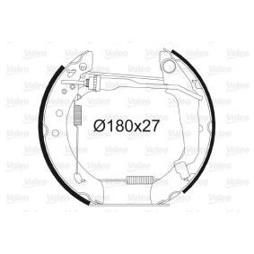 Bremsensatz, Trommelbremse 554798 von VALEO günstig für 120,25 € online kaufen