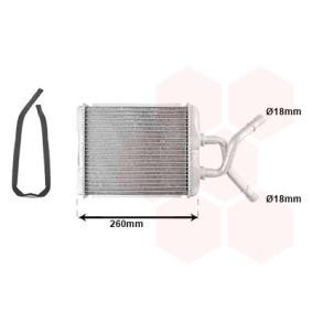 Comprar Radiador de calefacción de VAN WEZEL 01006072 a bajo precio de 68,52 €