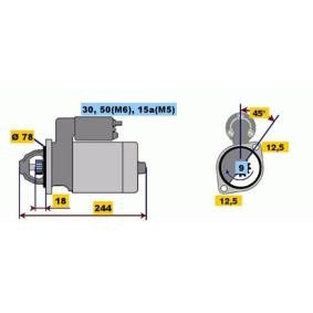 Anlasser 0 001 108 080 von BOSCH günstig für 334,29 € online kaufen