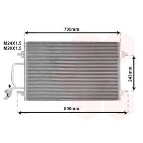 Compre Condensador de aire acondicionado de VAN WEZEL online para A8 D2 (4D2, 4D8) a precios moderados
