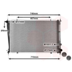 Achetez des Radiateur de chez VAN WEZEL en ligne pour H-1 / Starex MPV (A1) à prix modérés