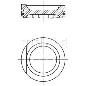 Kjøp Stempel av MAHLE ORIGINAL 0347400 til den lave prisen 2701,72 NOK