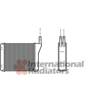 Comprar Radiador de calefacción de VAN WEZEL 01006046 a bajo precio de 128,12 €