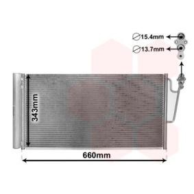 Compre Condensador de aire acondicionado de VAN WEZEL online para Cabrio (R52) a precios moderados