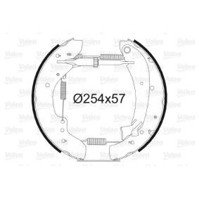 Bremsensatz, Trommelbremse 554700 von VALEO günstig für 169,04 € online kaufen
