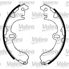 Acquista Kit freno, Freno a tamburo da VALEO 553891 a buon mercato per soli 120,14 €