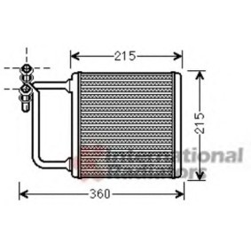 Wärmetauscher, Innenraumheizung 30006470 von VAN WEZEL günstig für 156,94 € online kaufen