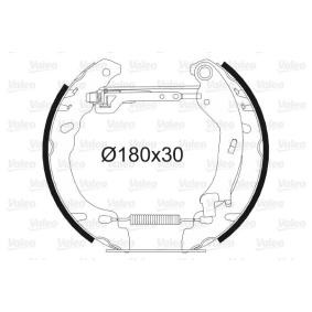 Bremsensatz, Trommelbremse 554850 von VALEO günstig für 155,51 € online kaufen