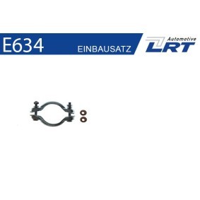 Köp Monteringssats, avgassystem från LRT på nätet till MEGANE I Cabriolet (EA0/1_) till schyssta priser