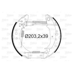 Achetez des Kit de freins, freins à tambours VALEO 554885 à prix pour 197,09 €