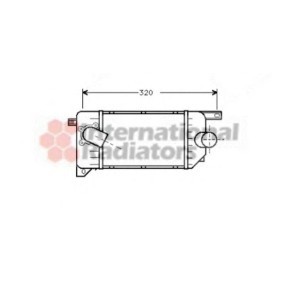 Köp Intercooler av VAN WEZEL 18004214 till det låga priset 6204,92 kr