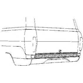 Compre Porta de mala / compartimento de carga da VAN WEZEL 1890150 a um preço baixo por 17,60 €