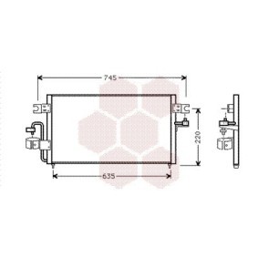 Acquista Radiatore aria condizionata da VAN WEZEL online per Sunny III Hatchback (N14) a prezzi moderati