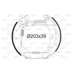 Bremsensatz, Trommelbremse 554849 von VALEO günstig für 120,98 € online kaufen