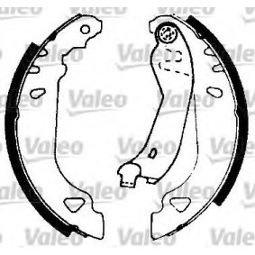 Bremsensatz, Trommelbremse 554681 von VALEO günstig für 92,76 € online kaufen