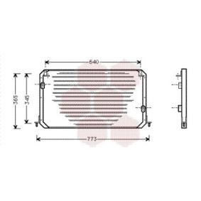 Acquista Radiatore aria condizionata da VAN WEZEL online per Camry Sedan (_V1_) a prezzi moderati