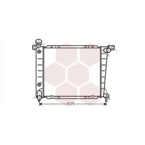 Achetez des Radiateur du moteur VAN WEZEL 18002199 à prix pour 230,55 €
