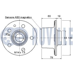 Umlenk- / Führungsrolle, Keilrippenriemen 55619 von RUVILLE günstig für 30,09 € online kaufen